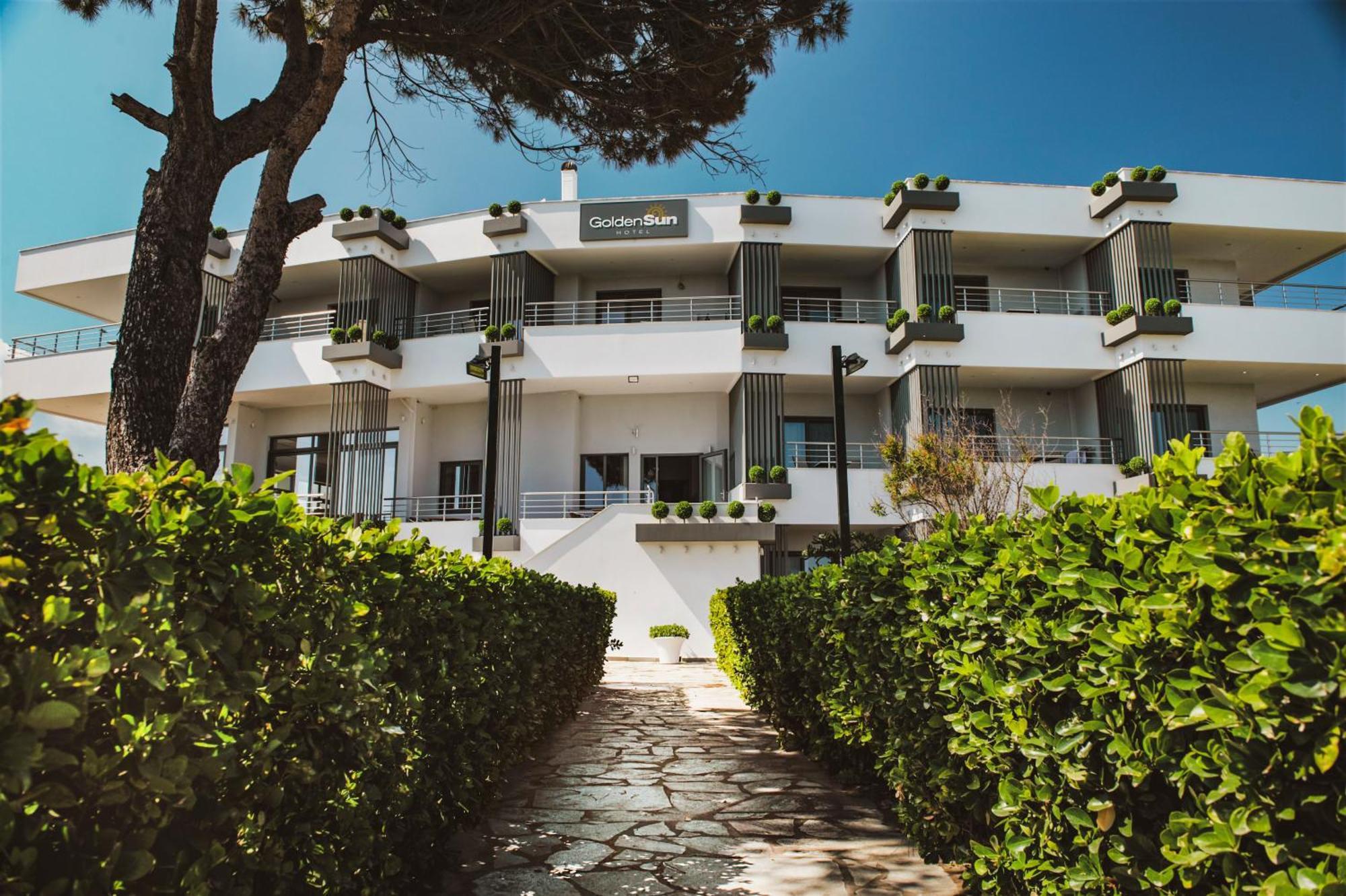 Hotel Golden Sun Néa Meságkala Exteriér fotografie